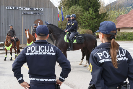 Skupen nadzor konjenikov NRP 05 Foto Ljubo Vukelič